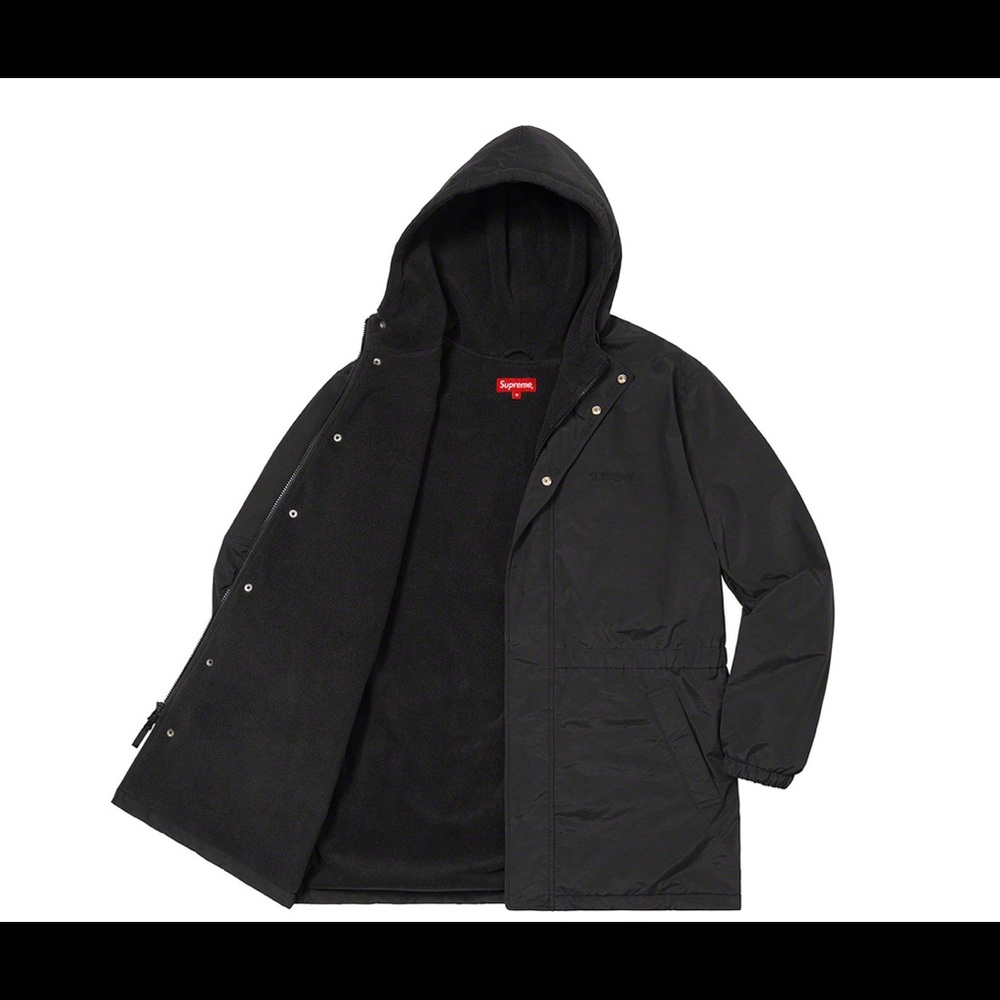 Supreme Polartec Lined Sideline Parka Jacket